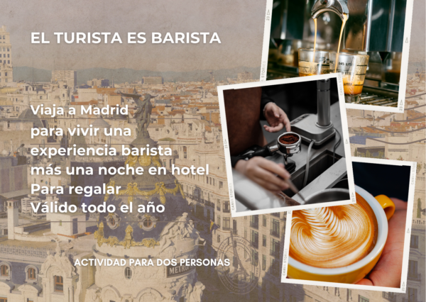 El turista es barista